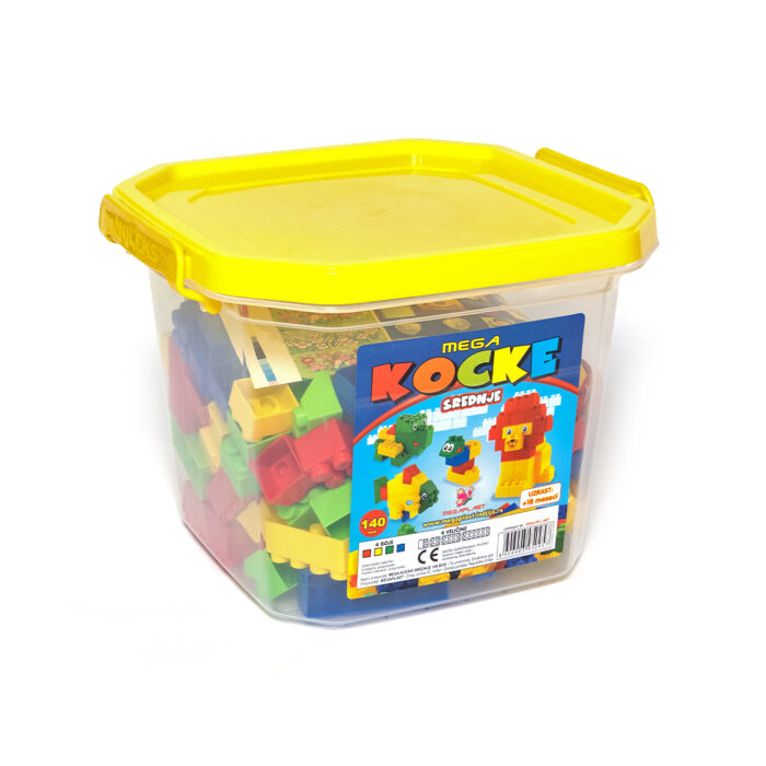 Mega kocke srednje box 140 komada