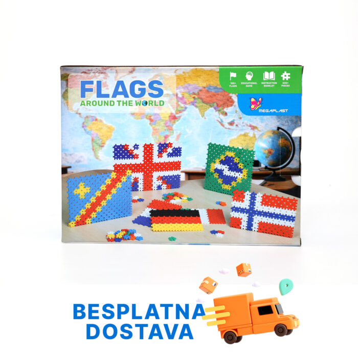 Mega puzzle zastave sveta